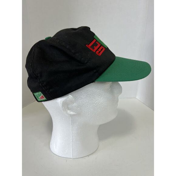 Vintage Mountain Dew Trucker Snapback Hat Get Vertical 1990s Made in USA - Picture 4 of 8